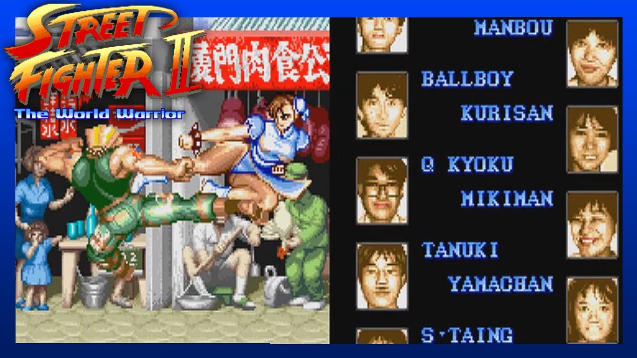 Street Fighter II: The World Warrior (USA) - ArcadeFlix