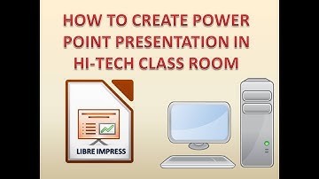 BASIC ICT TRAINING FOR ALL GOVT SCHOOL TEACHERS / LIBRE IMPRESS / HI TECH LAB / TN