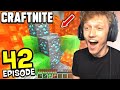 Craftnite: Episode 42 - I TRIED THE BEST DIAMOND MINING STRATEGY... (it actually worked)