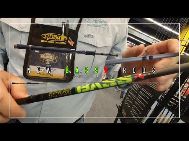 Sneak Peek! New St Croix Bass X Rods! High Quality Bass Rods! Bassmaster  Classic 2021 