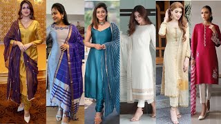 Silk Kurti designs || Latest silk suit designs 2023 || Silk kurti designs / Pakistani girls dresses screenshot 1
