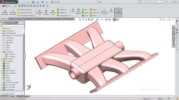 SolidWorks Tutorial Engine Intake Manifold