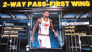 Slasher Takeover 2-Way P First Wing With 20 Hof Shooting Badges On Nba2K22 Current Gen