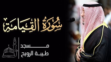 القارئ نبيل الصالح | ١٤٤٦ هـ / ٢٠٢٥ م | سورة القيامة كاملة