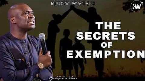 HOW TO EXEMPT YOURSELF FROM DEATH, NEGATIVE AND EVIL PATERNS - Apostle Joshua Selman