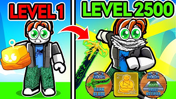 Noob To MAX LEVEL The EASY WAY in Blox Fruits!