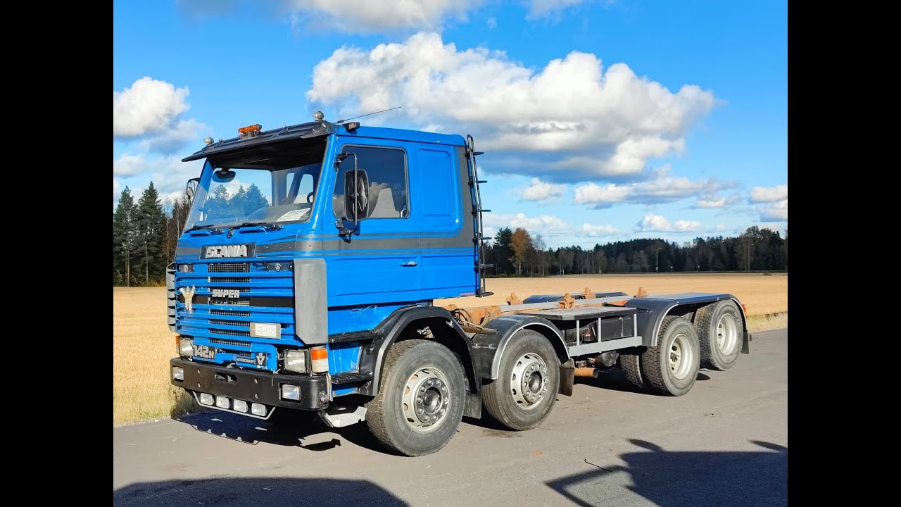 Scania Rvr SCANIA R-142 8X2 4600 - YouTube