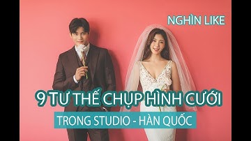 9 Tư thế tạo dáng chụp ảnh cưới trong studio Nghìn LIKE | Mimosa wedding