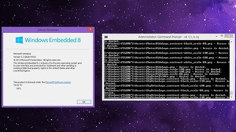 Destroying Windows Embedded 8.1 Build 9431!