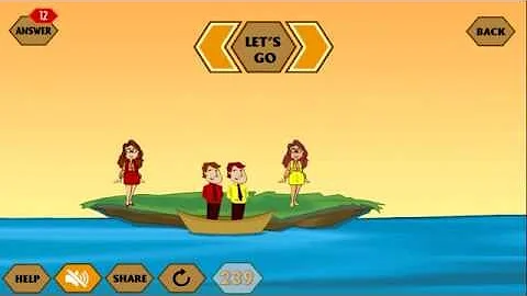 RiverCrossing IQ Logic 15 | Four Couples go Picnic answers