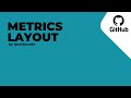 METRICS-LAYOUT #layout #webdevelopment #frontend #html #css #javascript#php #clean #web #metrics