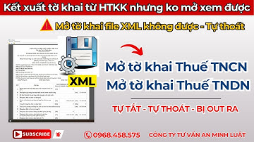 ❌ Sửa lỗi "Mở File tờ khai XML tự tắt - tự thoát - không được" trên ITaxViewer & HTKK mới nhất