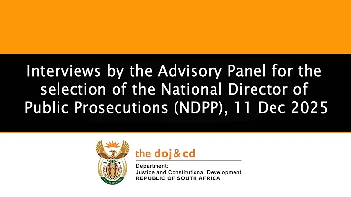 NDPP Candidate Interviews, 11 Dec 2025