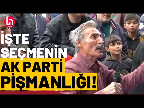 Seçmenin AKP pişmanlığı: AK Parti'ye oy vermiştik, bu defa oyumuz...