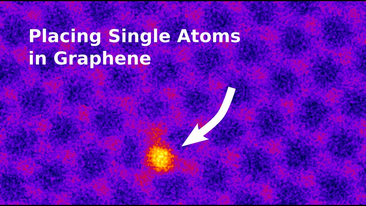 Placing Single Atoms in Graphene