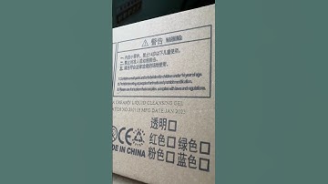 Co2 laser marking carton box