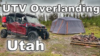 Family UTV Overlanding in the Uinta Mountains of Utah - Part 1 [Polaris General 4]