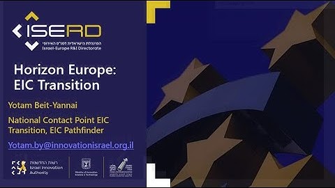 Horizon Europe – EIC Transition 2025 call