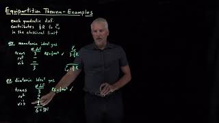 Equipartition Theorem - Examples