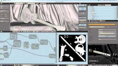 Blender Rendering Cycles Guitar Sample