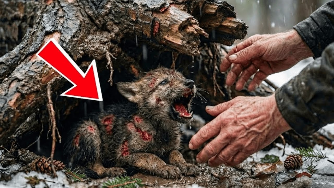 Uratowany wilk odwdzięczył się staruszkowi! Historia, która wyciska łzy.