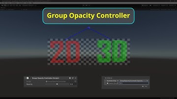 Group Opacity Controller | Child Opacity Controller | 2D & 3D | C# | Unity Game Engine