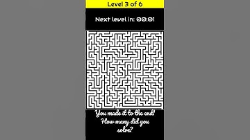 🤯 CAN YOU SOLVE These HARD Mazes in 60 Secs? 🧠