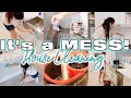 MESSY HOUSE CLEAN WITH ME | DAYTIME SPEED CLEANING | EXTREME CLEANING MOTIVATION