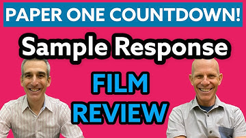 Countdown to Paper One - Film Review - Sample Student Response