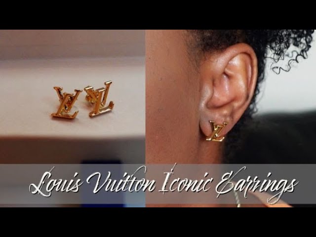 stud lv earring