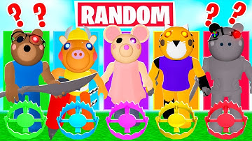 ROBLOX PIGGY RANDOM MAPS & SKIN CHALLENGE! (Part 4)