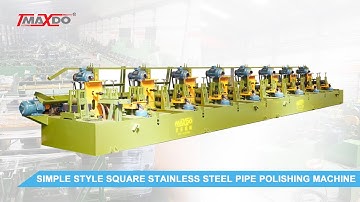 MAXDO Simple Style Square Tube Box Pipe Polishing Machine