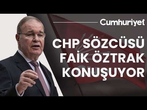 #CANLI CHP Sözcüsü