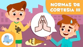 PEDIR DISCULPAS Y RESPETAR TURNOS  NORMAS DE CORTESÍA para niños  Episodio 3