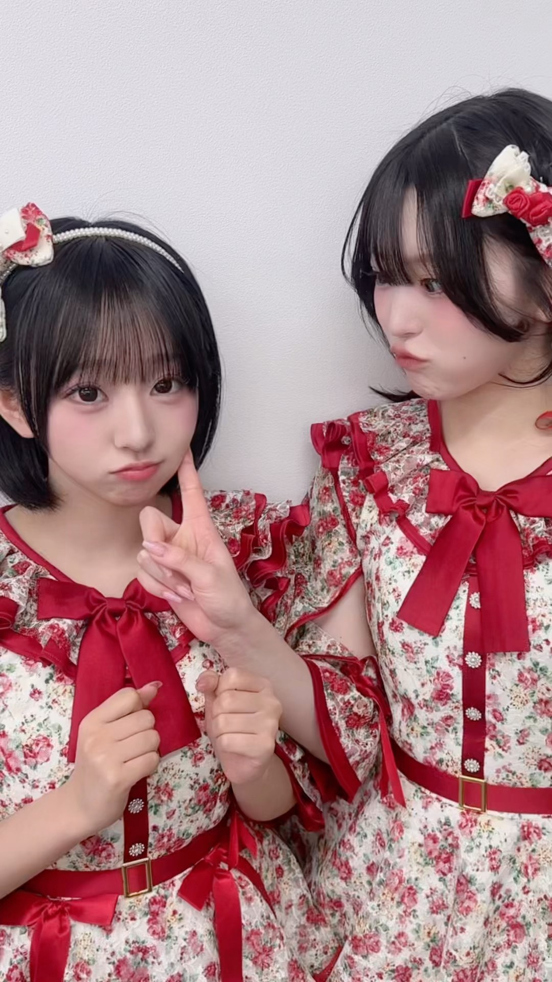 ﾌﾟﾝﾌﾟﾝ(ꐦ`•ω•´)🩵💚#涼海すう #春野莉々 #高嶺のなでしこ