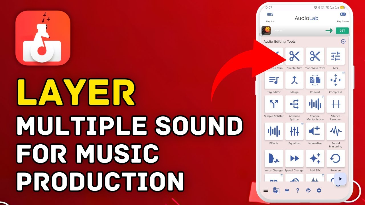 Как накладывать несколько звуков друг на друга для создания музыки в AudioLab 2025?