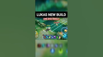 MLBB LUKAS ONE SHOT BUILD #mlbb #mlbbshorts #ml #mobilelegends #mlbbhighlights #shorts