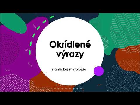 Video: Co Jsou Okřídlené Výrazy