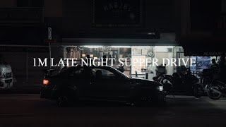 BMW 1M Late Night Supper Drive