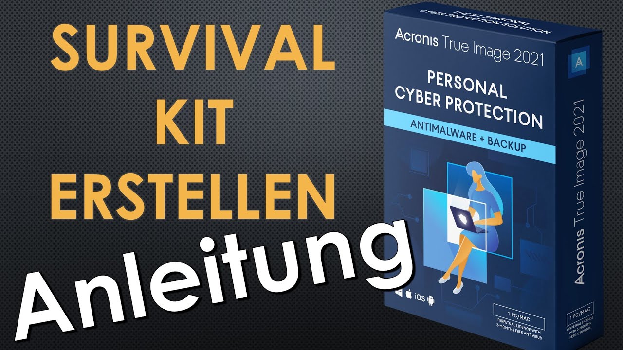 Acronis True Image 2021 Windows Bootet nicht mehr?! Das Acronis