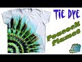 Tie Dye: Peacock Flames [Ice Dye]