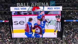 Colorado Avalanche Win Horn!!! + End Of Game Scrum + 3 Stars & Casey Mittlestadt Interview!