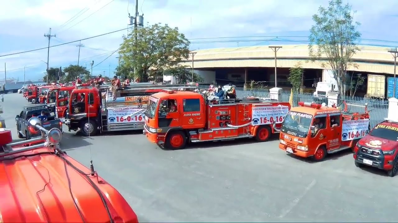 FIREFIGHTERS GROUP PARADE 2022 #HOTLINE16016 #FIGHTER