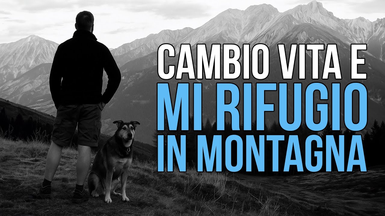 Cambio vita e mi rifugio in montagna