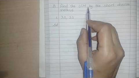 Class-5|Living Maths|Exercise 3.5|Finding LCM