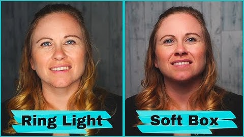 Ring Light VS Softbox : Which Lights Should You Use When Filming Yourself?