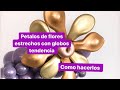 COMO HACER PETALOS ESTRECHOS DE FLORES CON GLOBOS QUE SON TENDENCIA/FLORES GIGANTES DE GLOBOS CHROME