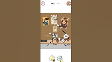 Thief puzzle: Laval 107 Android gameplay walkthrough- funny Stickman brain puzzle