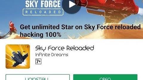 Get unlimited star on Sky force reloaded full hacking  100% . Download link in dicrption below ,