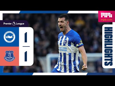 PL Highlights: Brighton 1 Everton 1